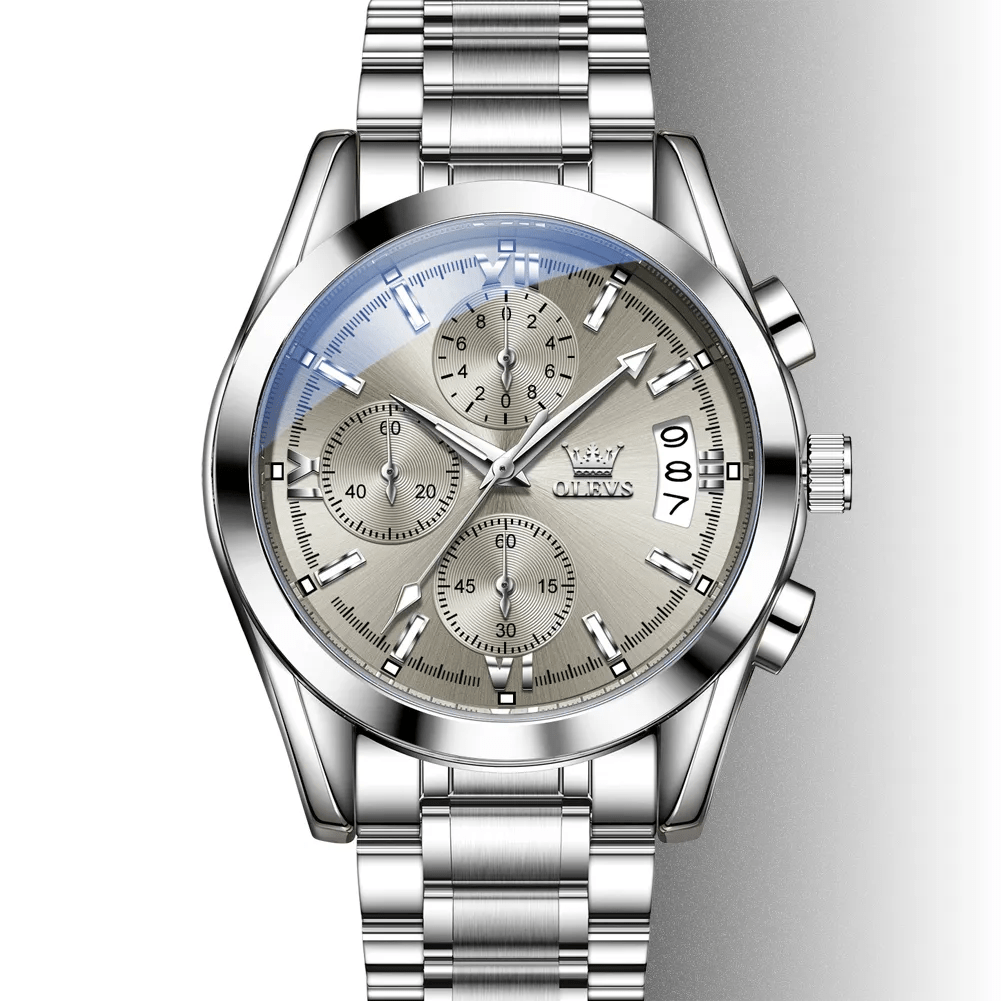 Olevs Men’s Watch 2987 Gray
