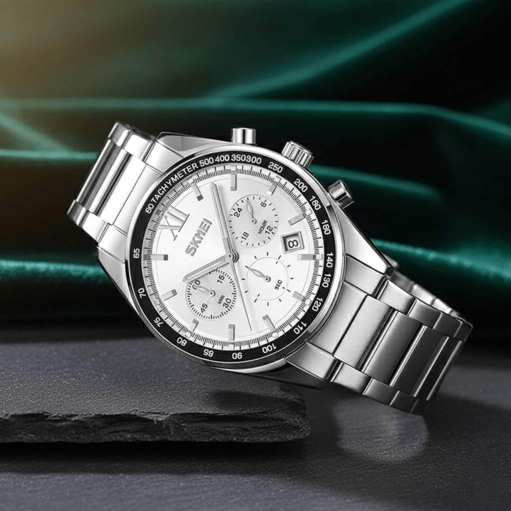 SKMEI Watch 9096 Silver