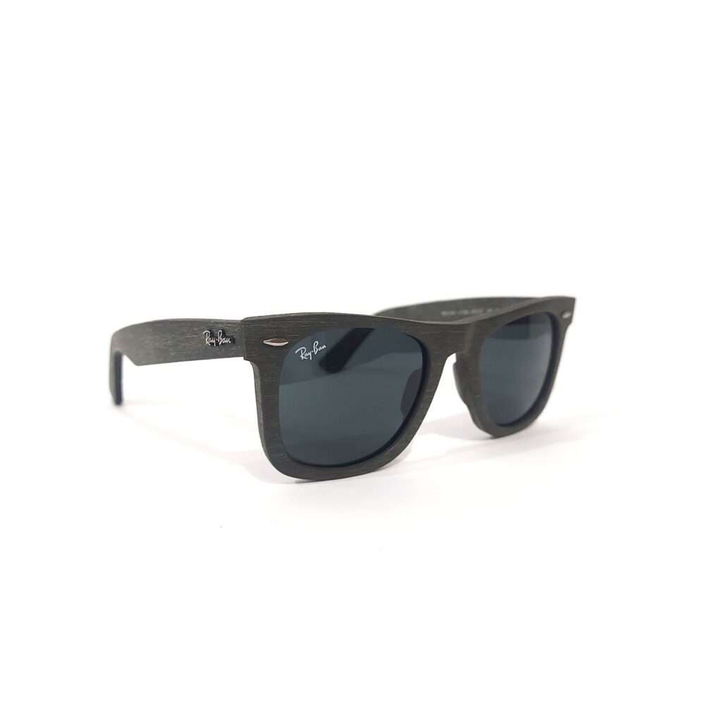 RayBan RB 2140 Wayfarer Sunglass Frame Ash Black Lens Black