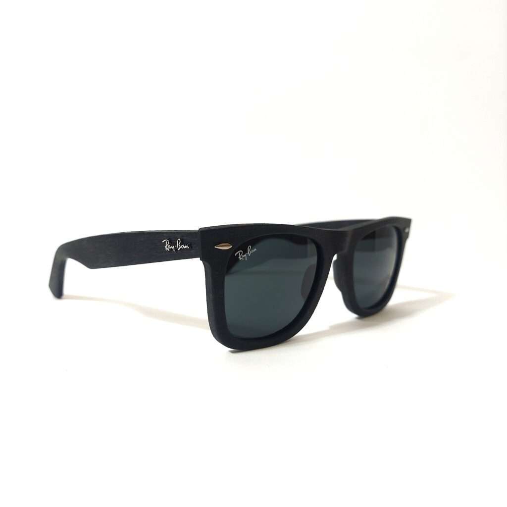 RayBan RB 2140 Wayfarer Sunglass Frame Matte Black Lens Black
